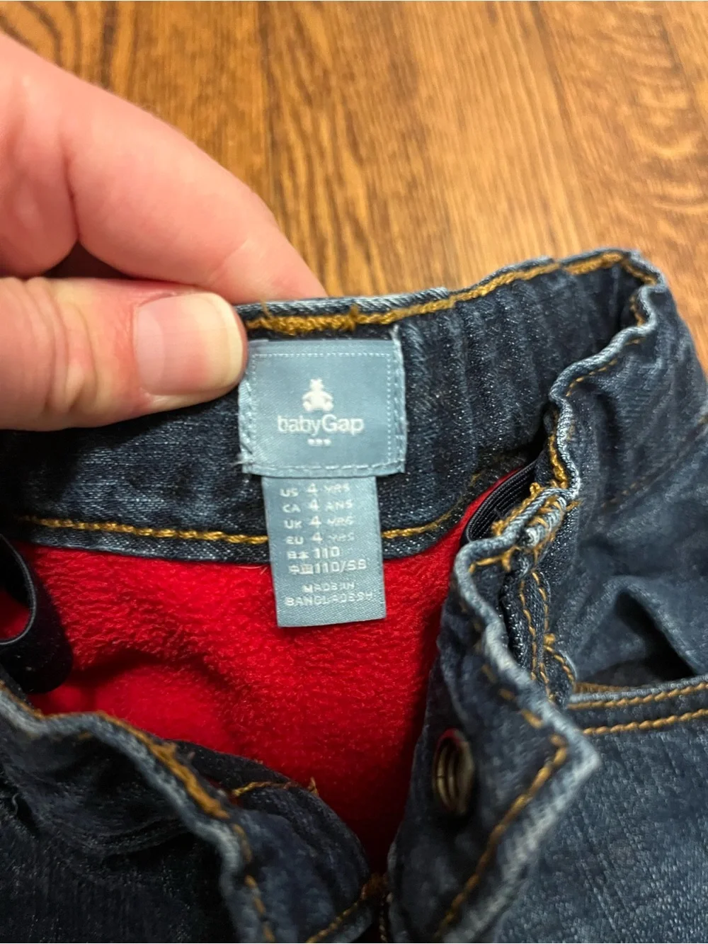 BabyGap Fleece Lined Jeans